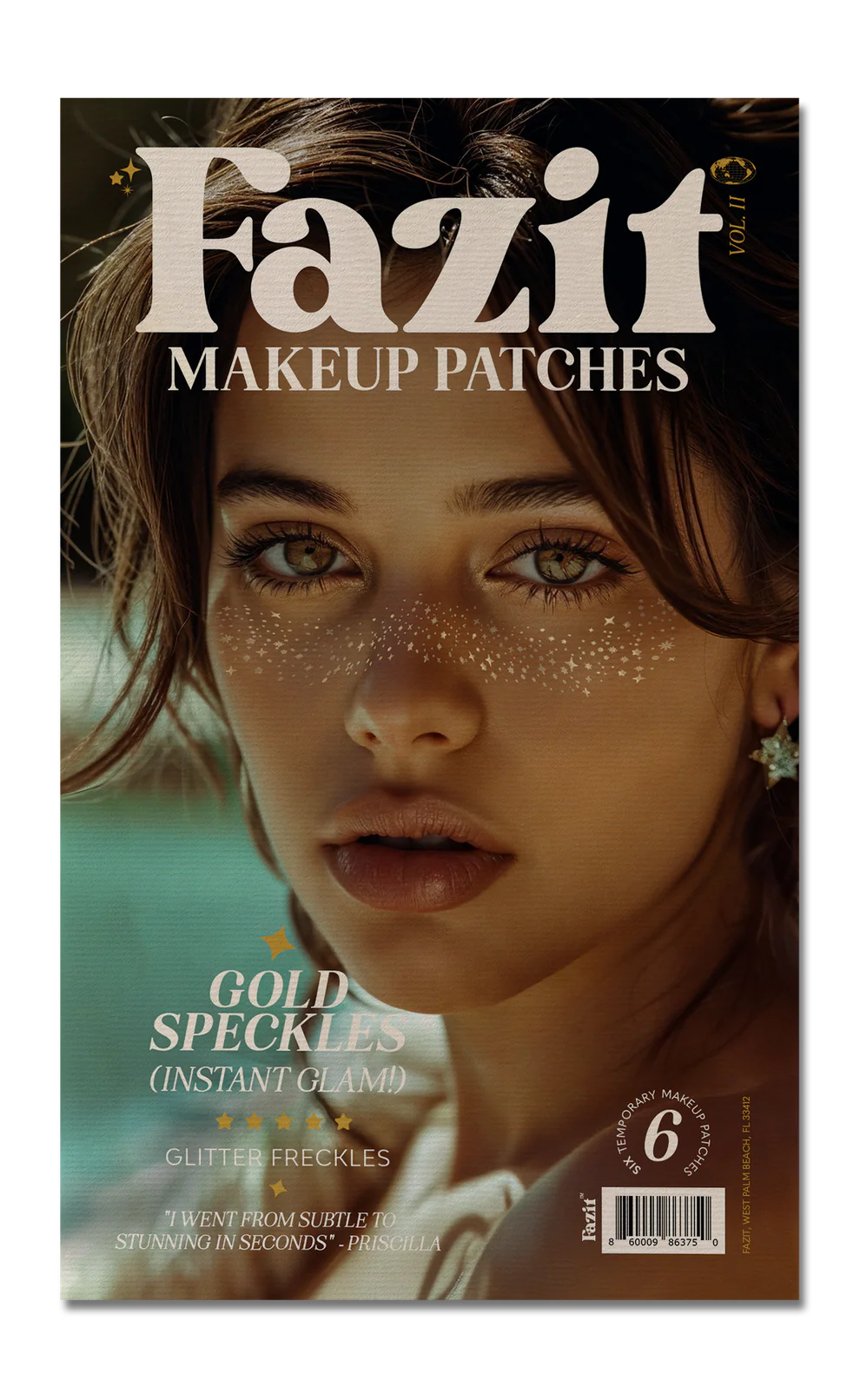 Golden Stardust Freckles